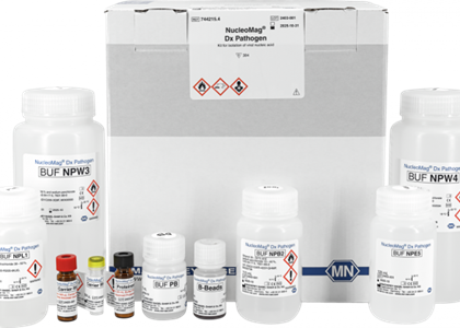 NucleoMag DNA Microbiome tinh sạch DNA từ mẫu đất, phân, biofilm